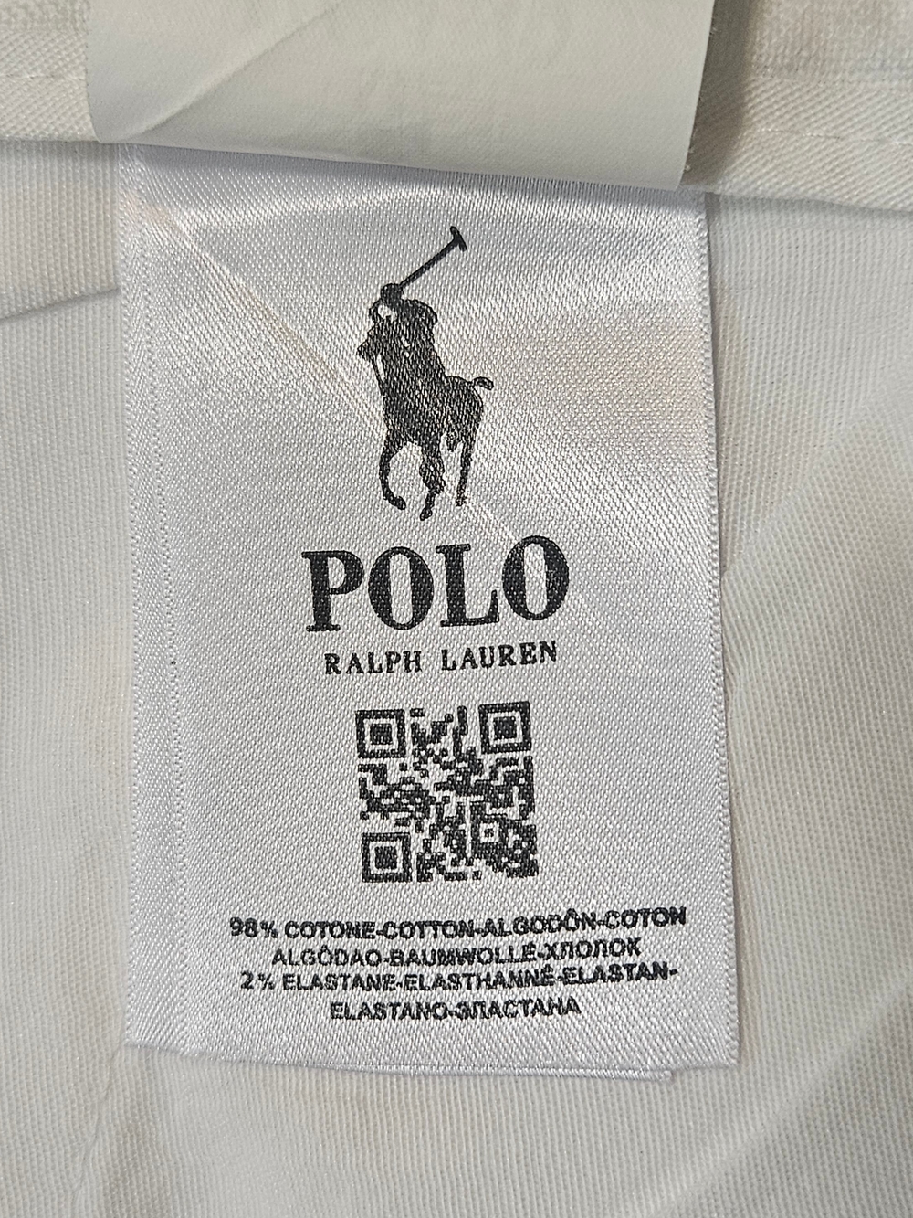 Polo Ralph Lauren Pants White Drawstring Tapered Men Size W33 L34 (Fits Like 29) - Picture 7 of 16